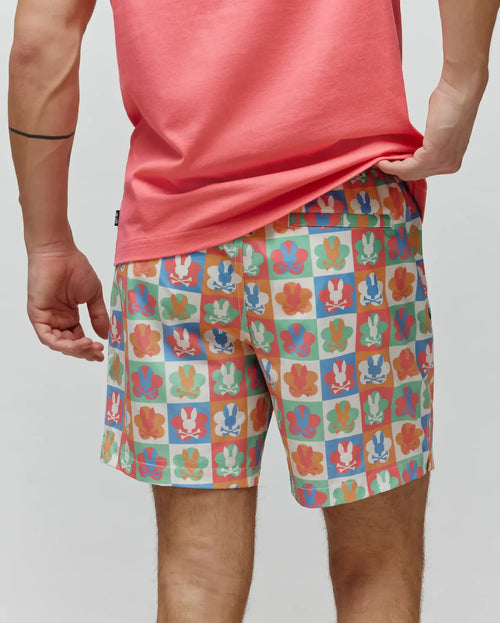 T-SWIM PSYCHO BUNNY PARA HOMBRE COLOR BLANCO MB1000049250