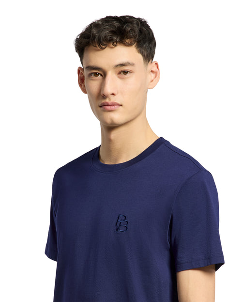 PSYCHO BUNNY CAMISETA HOMBRE CUELLO REDONDO AZUL