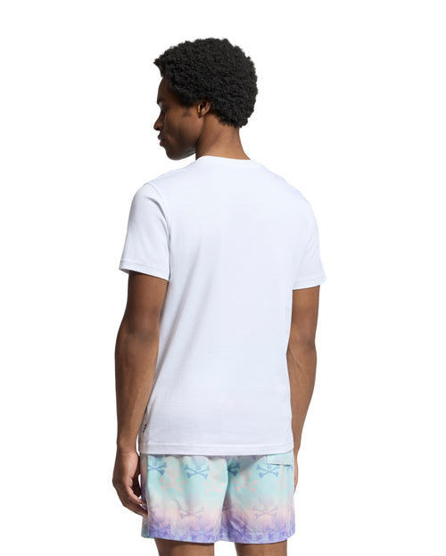 PSYCHO BUNNY CAMISETA HOMBRE CUELLO REDONDO BLANCO