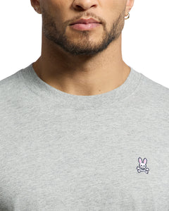 PSYCHO BUNNY CAMISETA HOMBRE CUELLO REDONDO GRIS