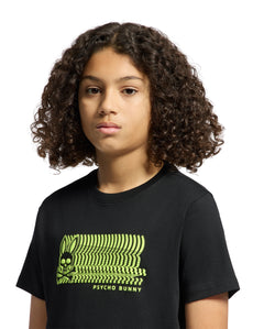 PSYCHO BUNNY CAMISETA NIÑO CUELLO REDONDO NEGRO