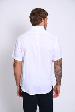 RALPH LAUREN CAMISA MANGA CORTA HOMBRE BLANCO