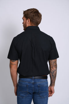 RALPH LAUREN CAMISA MANGA CORTA HOMBRE NEGRO
