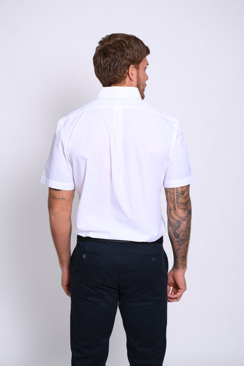 RALPH LAUREN CAMISA MANGA CORTA HOMBRE BLANCO