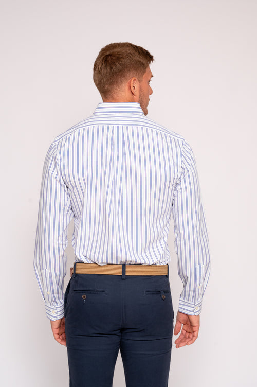 RALPH LAUREN CAMISA MANGA LARGA HOMBRE AZUL