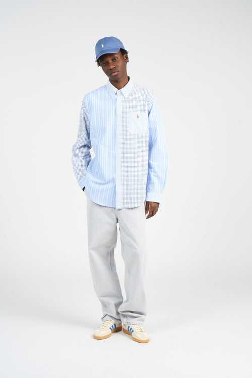 RALPH LAUREN CAMISA MANGA LARGA HOMBRE AZUL