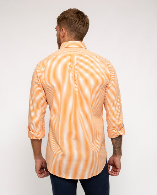 RALPH LAUREN CAMISA MANGA LARGA HOMBRE BLANCO