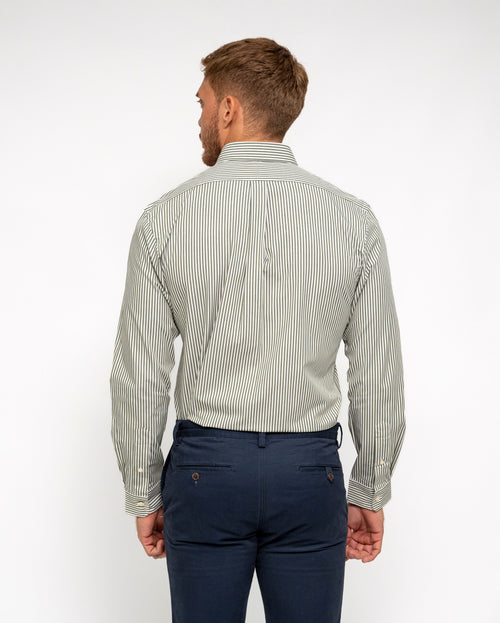 RALPH LAUREN CAMISA MANGA LARGA HOMBRE BLANCO