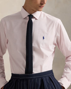 RALPH LAUREN HOMBRE CAMISA M/L ROSADO