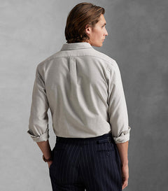 RALPH LAUREN CAMISA MANGA LARGA HOMBRE GRIS