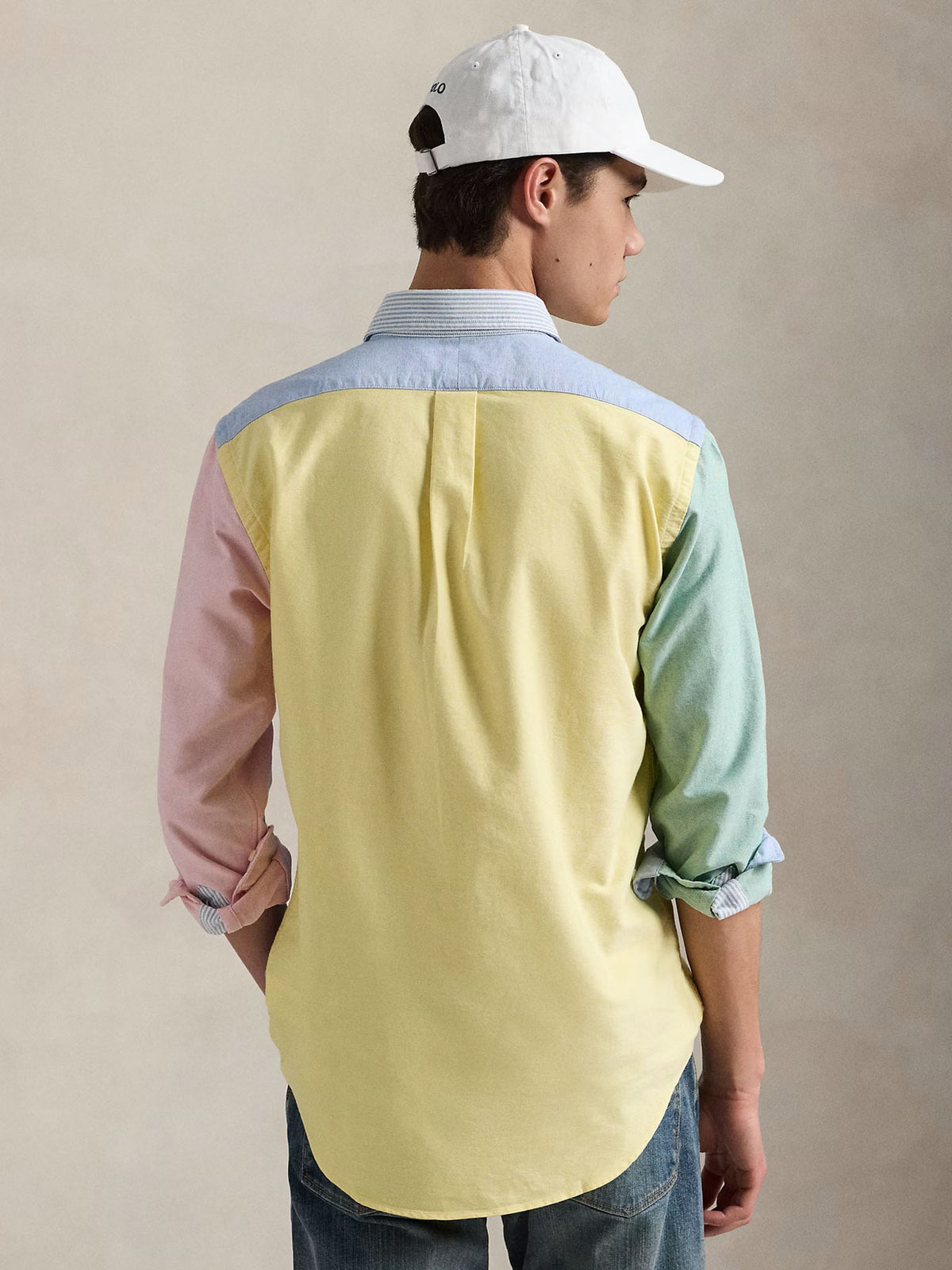 Camisa Manga Larga Cubdpppks-Long Sleeve-Sport Shirt Ralph Lauren Para Hombre De Color Multicolor