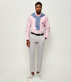 RALPH LAUREN CAMISA MANGA LARGA HOMBRE ROSADO