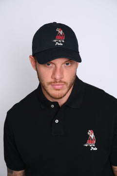 RALPH LAUREN CAMISA TIPO POLO HOMBRE NEGRO