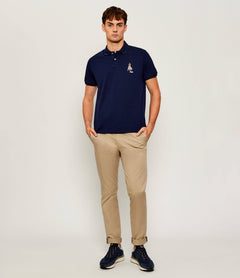 ralph lauren camisa tipo polo hombre azul