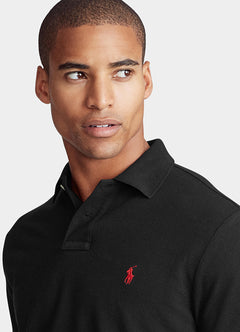 RALPH LAUREN HOMBRE CAMISA POLO M/C NEGRO