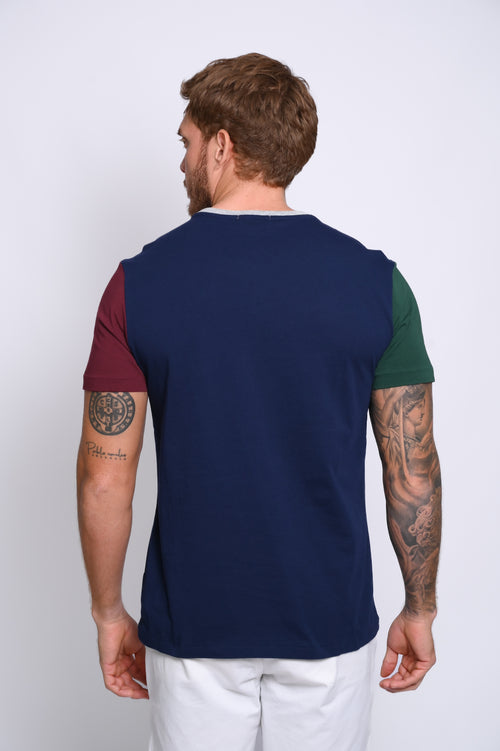 RALPH LAUREN CAMISETAS CUELLO REDONDO HOMBRE AZUL