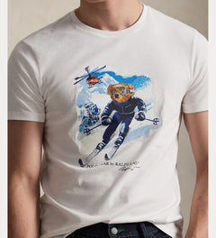 RALPH LAUREN HOMBRE T-SHIRT BLANCO