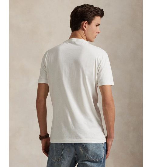 RALPH LAUREN CAMISETAS CUELLO REDONDO HOMBRE BLANCO