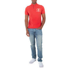 ralph lauren camisetas tipo polo hombre rojo