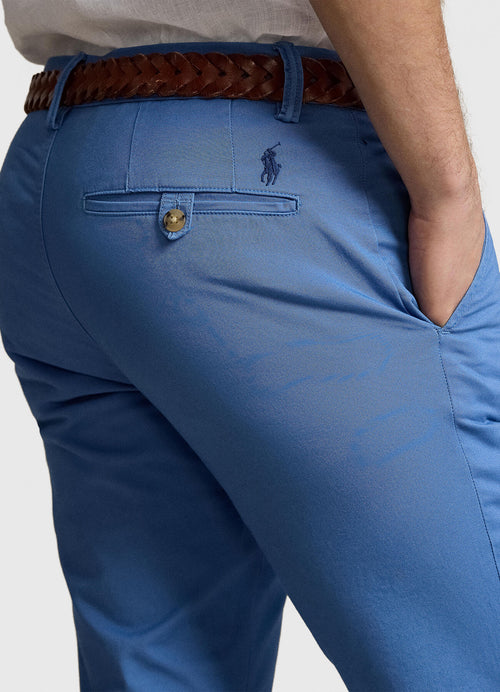 ralph lauren pantalon largo hombre azul