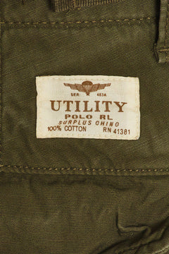 ralph lauren pantalon largo hombre khaki