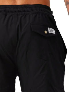 ralph lauren vestido de baño hombre negro