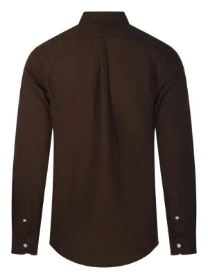 CAMISA M/L RALPH LAUREN HOMBRE NUTMEG BROWN 710805564068