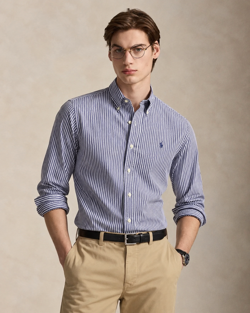 CAMISA MANGA LARGA RALPH LAUREN PARA CABALLERO AZUL REF 710929346011