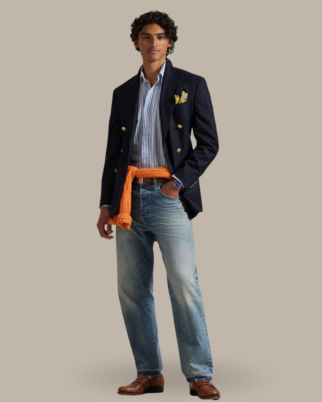 Camisa Manga Larga Woven-Sport Shirt-Shirt Ralph Lauren Para Hombre De Color Blanco