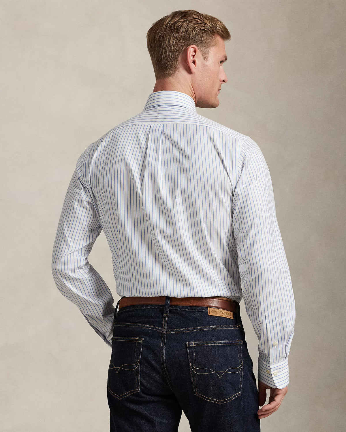 Camisa Manga Larga Cuhbdppcn-Long Sleeve-Dress Shirt Ralph Lauren Para Hombre De Color Blanco