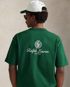 Camiseta Knit-T-Shirt Ralph Lauren Para Hombre De Color Verde