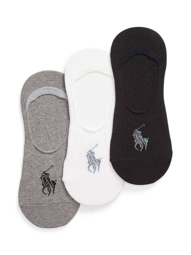 MEDIAS RALPH LAUREN HOMBRE BLACK / WHITE / GREY 449799742001