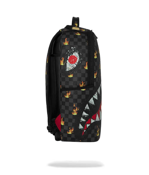 MOCHILA SCRIBBLE FIRE CHECK SPRAYGROUND PARA HOMBRE COLOR ASSORTED 910B8730NSZ