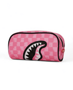 Lapicera Pink And Black Drip Check