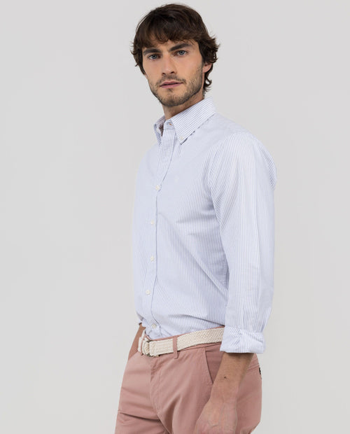 Camisa Oxford Yale EL GANSO HOMBRE AZUL 1050s260019