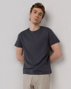Camiseta Garment Dyed EL GANSO HOMBRE GRIS