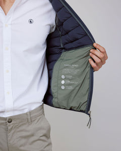 Chaqueta Acolchada Básica EL GANSO HOMBRE AZUL