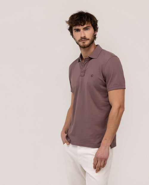 Polo Single Jersey EL GANSO HOMBRE MORADO