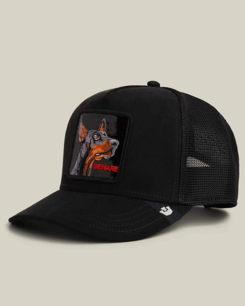 GORRA GORIN BROSS BLACK OUT DOBERMAN COLOR NEGRO