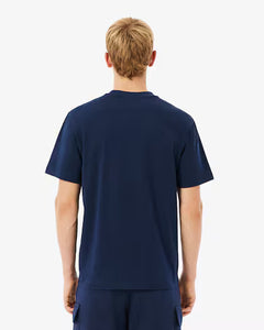 LACOSTE TH58906WZ CAMISETA JERSEY COLOR BLOCK NAVY BLUE