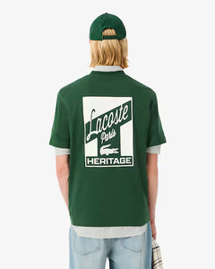 LACOSTE TH5948132 CAMISETA MULTI ESTAMPADA GREEN