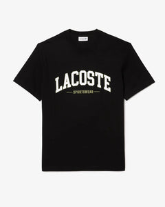 LACOSTE TH656523031 CAMISETA DE ALGODON BLACK