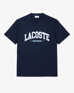 LACOSTE TH656523166 CAMISETA DE ALGODON BLUE