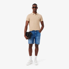 LACOSTE PH401202S POLO L.12.12 PIQUE SLIM FIT BEIGE