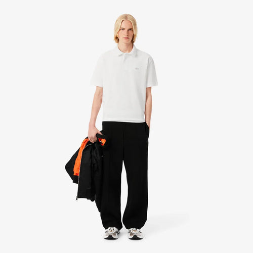 LACOSTE PH7757001 POLO PIQUE PESADO FIT HOLGADO WHITE