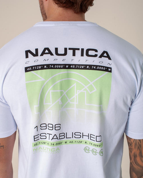 NAUTICA T-SHIRT M/C DE HOMBRE BLANCO N7U04138-908