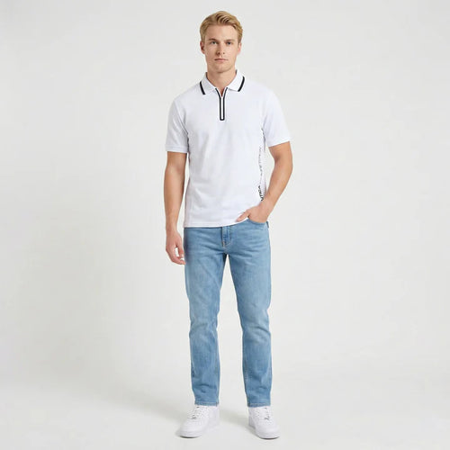 NAUTICA PLAYERA DE HOMBRE M/C BLANCO N7U04139-908