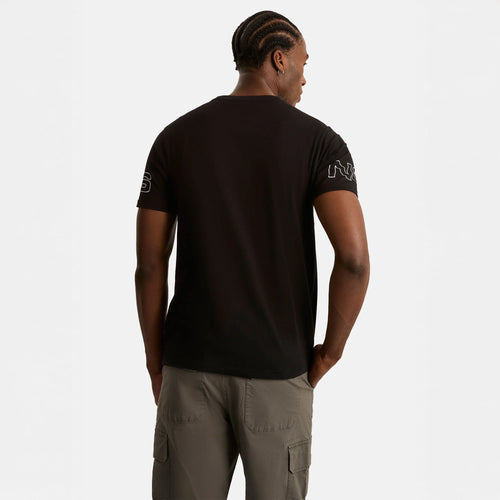 NAUTICA T-SHIRT M/C DE HOMBRE NEGRO N7S03382-11