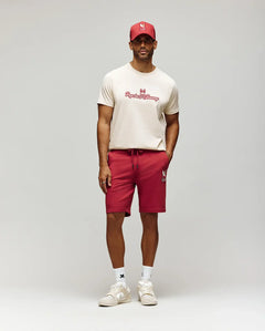 psycho bunny bermuda hombre deportiva rojo