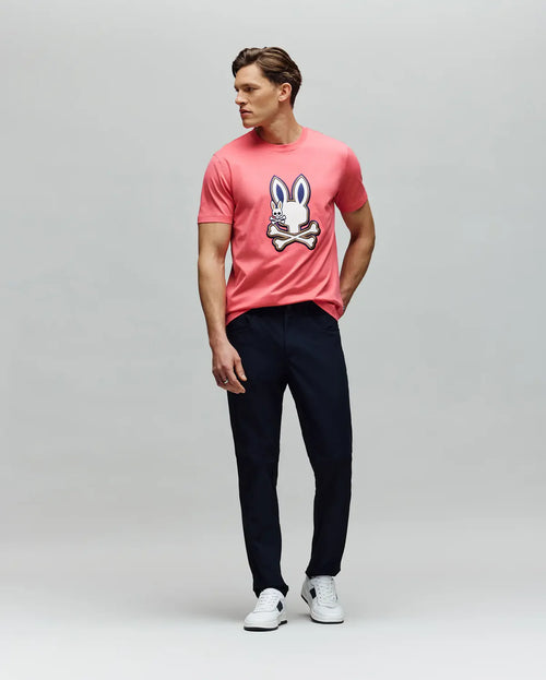 psycho bunny camiseta hombre fantasia rojo